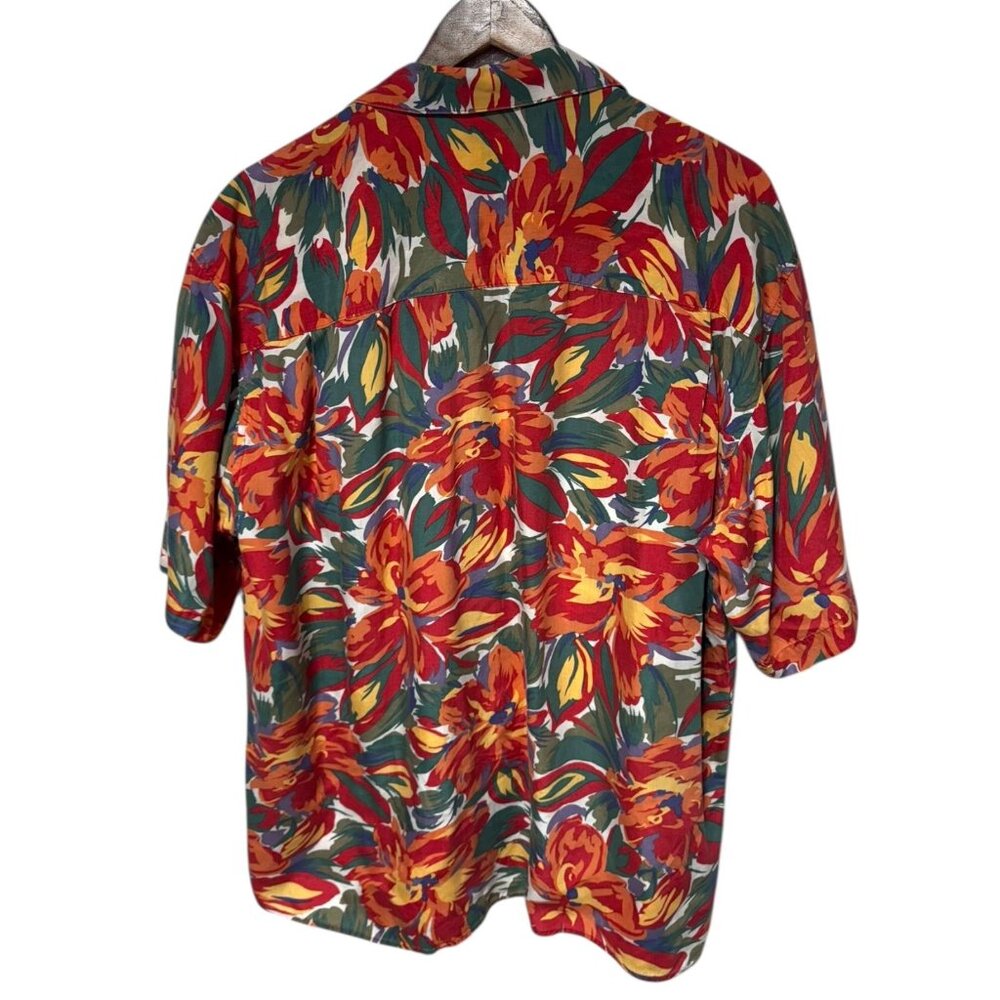 Vintage GAP Button Front Shirt Multicolor Size Large - Picture 2 of 6